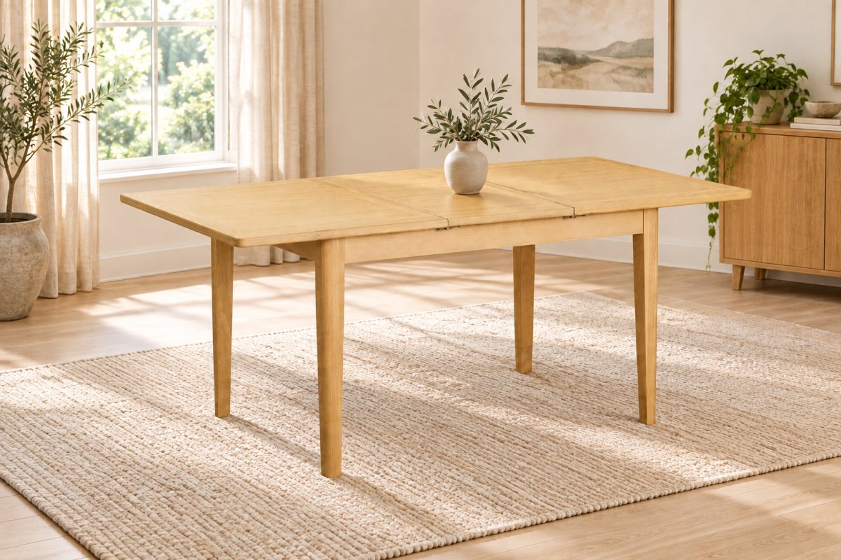 Bergen Ext Dining Table 125–165 cm Bergen Ext Dining Table 125–165 cm