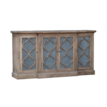 Sideboard With Metal Door Panels Sideboard With Metal Door Panels