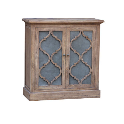 Sideboard With Metal Door Panels Sideboard With Metal Door Panels