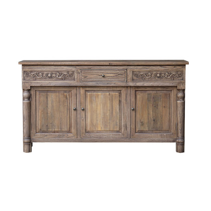 Sideboard With Carving 3 Doors And 1 Drawer Sideboard With Carving 3 Doors And 1 Drawer