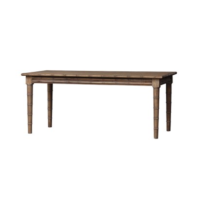 Bamboo Style Dining Table Bamboo Style Dining Table