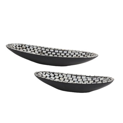 Dixie Pearl Trays Set Of 2