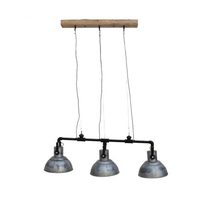 Iron Ceiling Triple Light