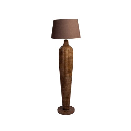 Wooden Floor Lamp 1.38m