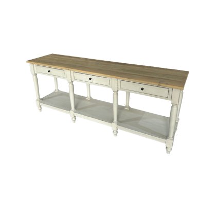3 Drawer Console Table