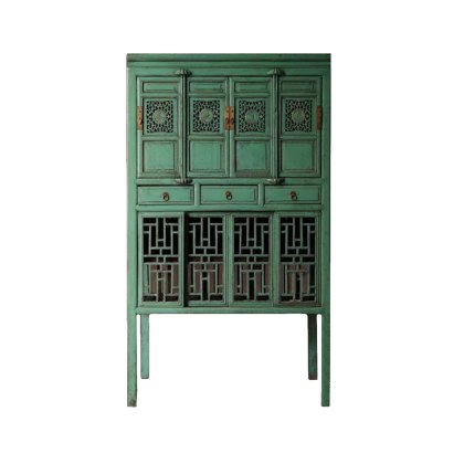 Green Tall Cabinet