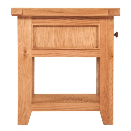 Lamp Table With Shelf