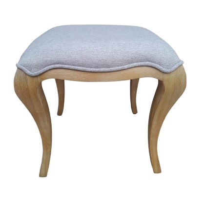 Dressing Stool With Fabric Seat