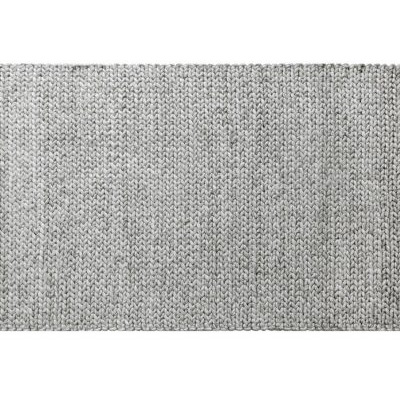 Thick Braid Grey Rug