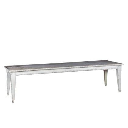 Boatwood Dining Table With Tapered Feet