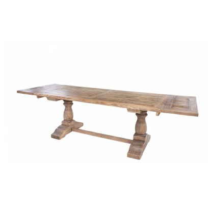 Large Extending Reclaimed Elm Table Large Extending Reclaimed Elm Table