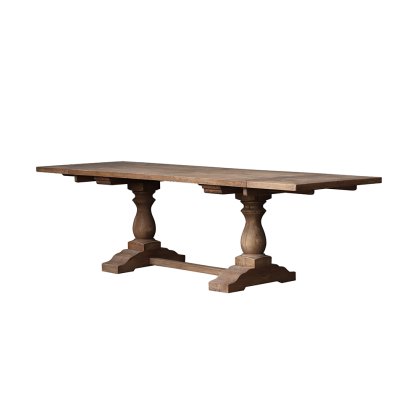 Large Extending Reclaimed Elm Table Large Extending Reclaimed Elm Table