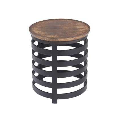 Round Vintage Side Table Small