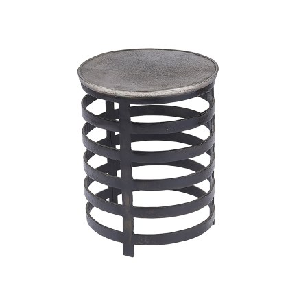 Round Vintage Side Table Medium