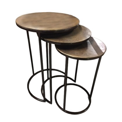 Circular Coffee Table Set Of 3