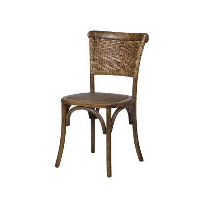 Chair With Woven Back Chair With Woven Back