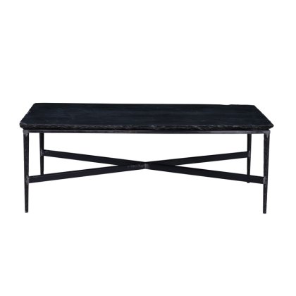 Slate & Iron End Table