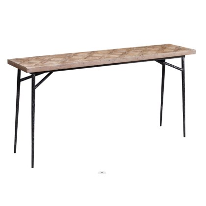 Console Pine & Iron
