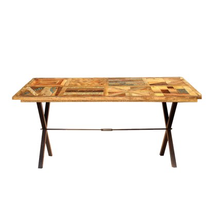 Henry V 2.4m Dining Table With Cross Legs
