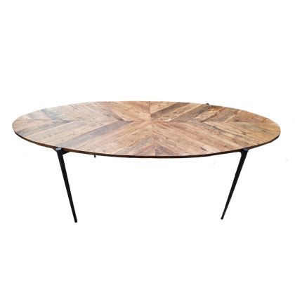 Oval 2.4m Dining Table