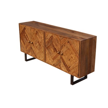 Shuttering Parquet Sideboard