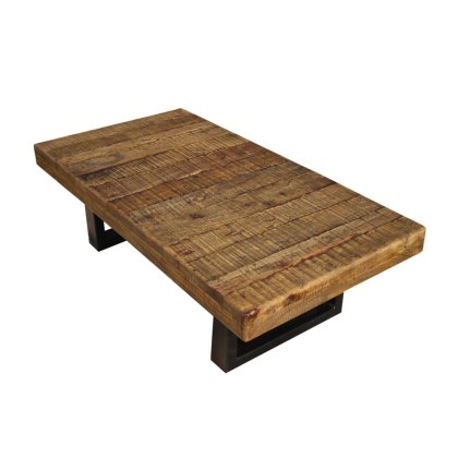 Shuttering Horizontal Coffee Table