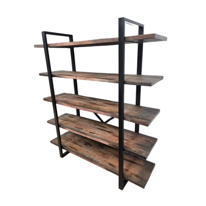 Shuttering Parquet Bookshelf