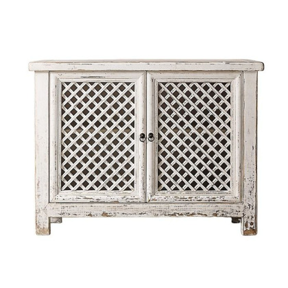 White Gloss 2 Door Cabinet