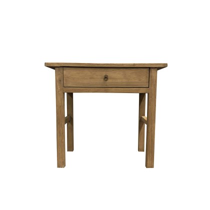Natural 1 Drawer Table