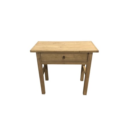 Natural 1 Drawer Table