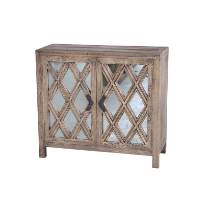 Sideboard With Mirrored Doors