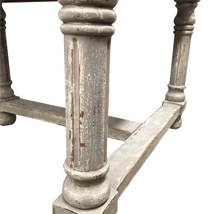 Natural & Grey Dining Table