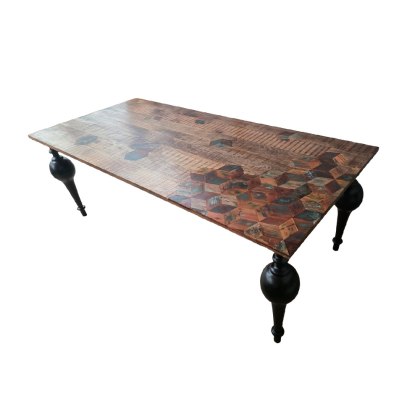 3D Dimfal 2.2m Dining Table