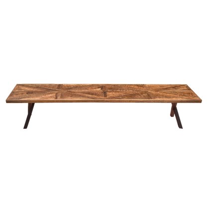 Lyon 2.2m Bench With Cross Legs