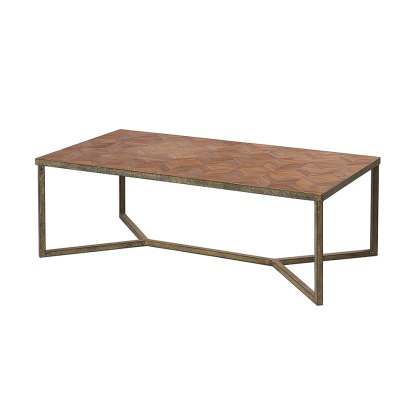 Parquet Top Coffee Table Parquet Top Coffee Table