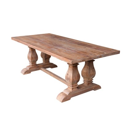 Reclaimed Pine 2.2m Dining Table