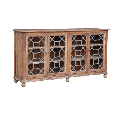 Sideboard With Iron Window Doors
