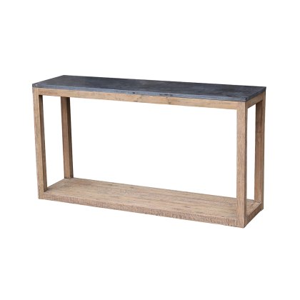 Console Table With Blue Stone Top