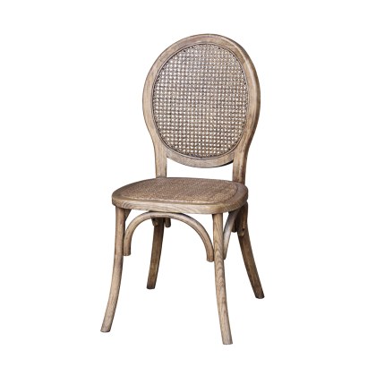 NEW Dining Chair With Woven Back NEW Dining Chair With Woven Back