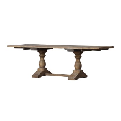 Large Extending Reclaimed Oak Table Large Extending Reclaimed Oak Table