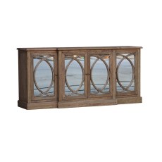 4 Door Mirrored Buffet