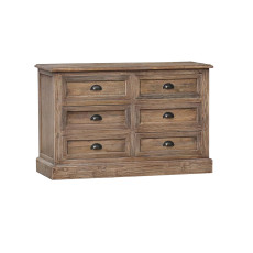 Old Elm Buffet With Drawers