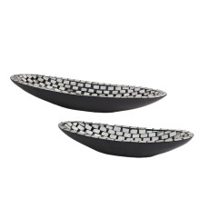 Dixie Pearl Trays Set Of 2