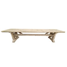 White Wash 2.17m Bench