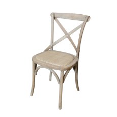 X Back Chair with Rattan Seat X Back Chair with Rattan Seat