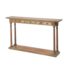 Narrow Console Table With 4 Drawers