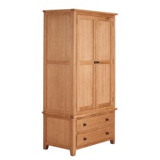 Wardrobe 2 Door 2 Drawer