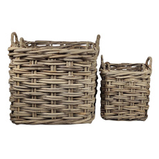 2 x Liris Square Garden Basket