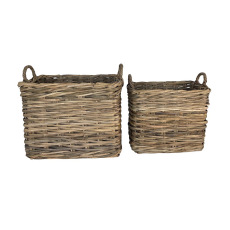 2 x Liris Rectangular Garden Basket