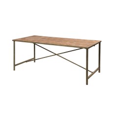 Parquet Top 1.9m Dining Table